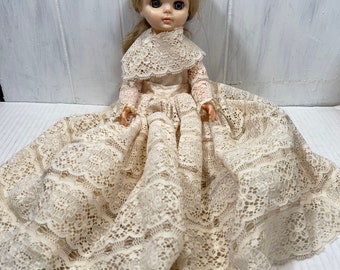 Effanbee 1965 #1700 Doll 17” No Stains Perfect EUC, Absolutely Fetching Big Eyes