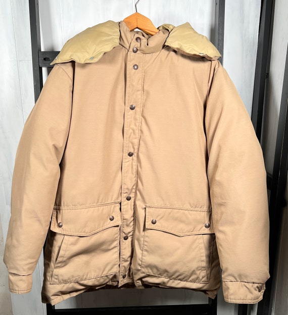 Vtg Schott Prime Goose Down Puffer 