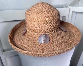 Kaminski Classic 5 Hat Helen Kaminski Iconic Classic 5 Raffia Hat | Resale Generation main image 4