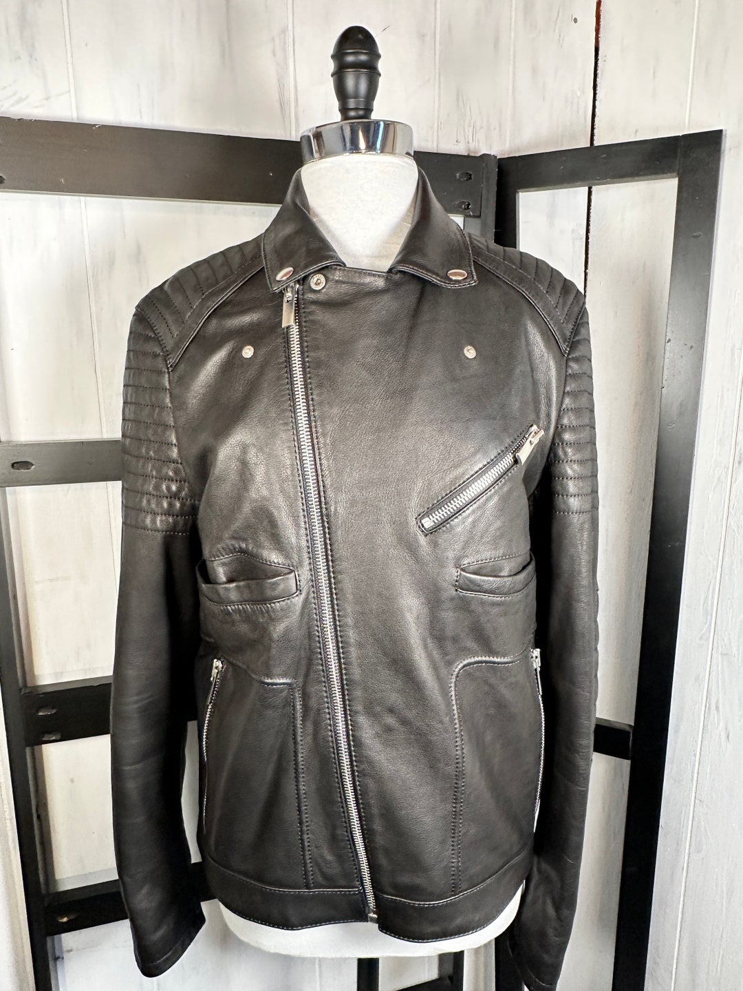 Moto leather 黒　カーフレザー サイズ1 il_1080xN.4548706005_8cmu.jpg