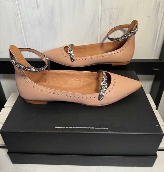 Coach Jody Nude Beechwood/2 Embossed Leather Straps I… Gem