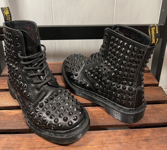 spiked doc martens