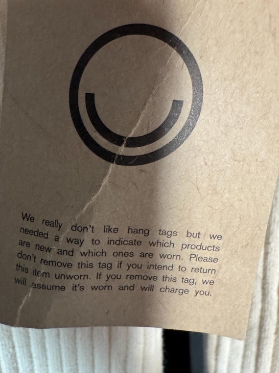 For Days Long Button Down Thick Ribbed Maxi, Sold… - image 6