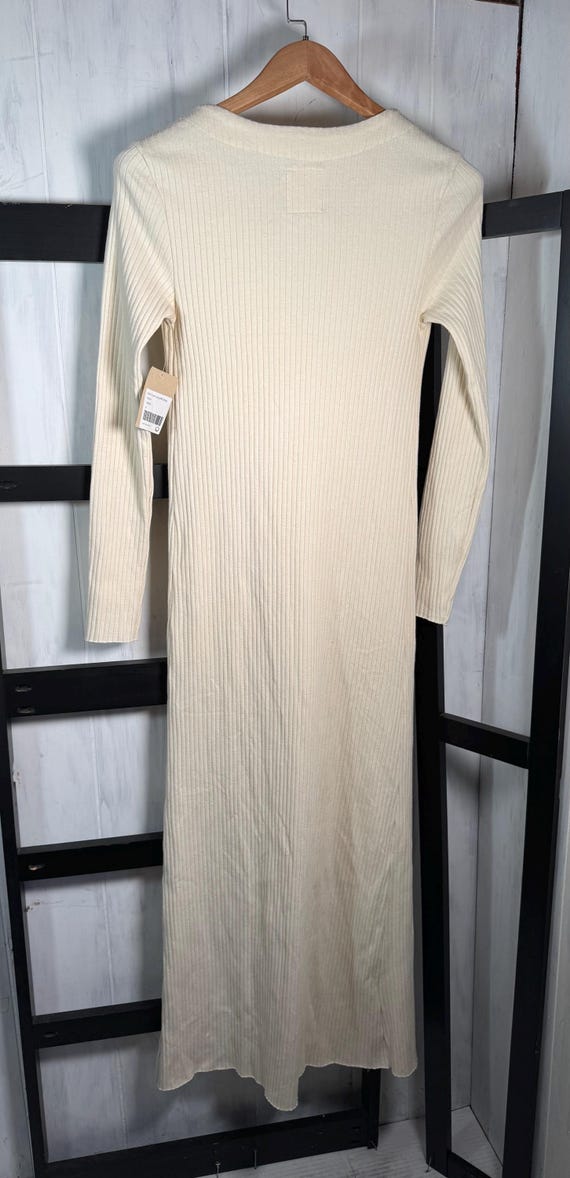 For Days Long Button Down Thick Ribbed Maxi, Sold… - image 3