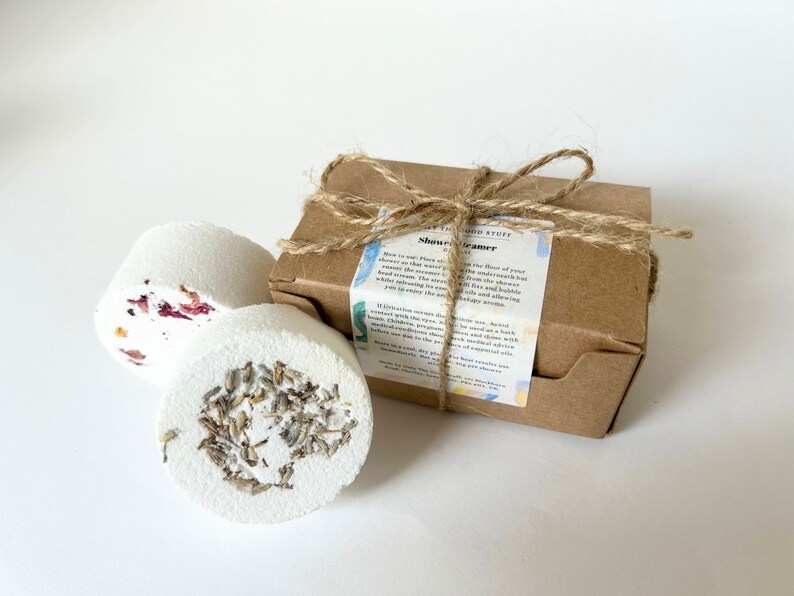 Botanical Shower Steamers Gift Set / Luxury Floral Two Pack / Etsy UK