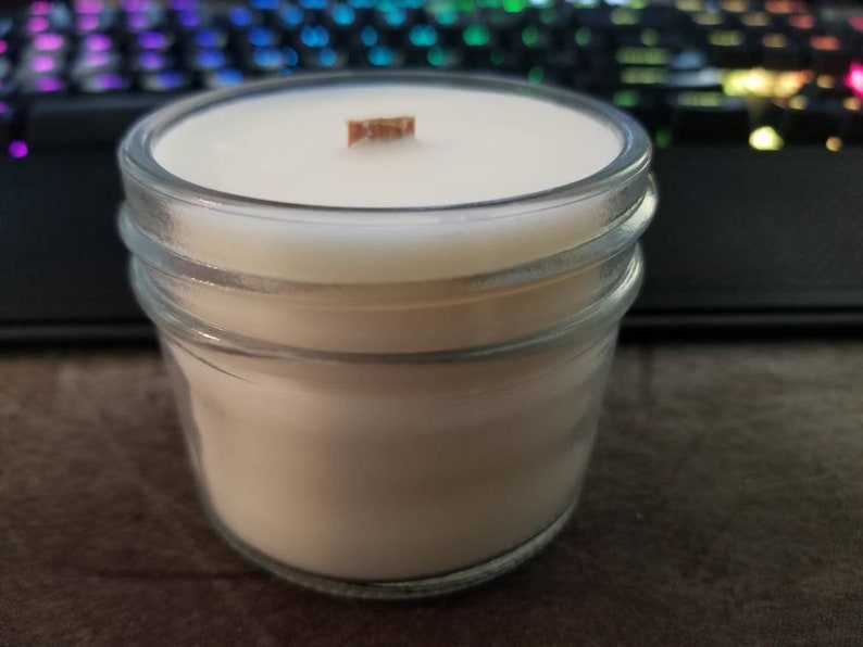 Premium 100 Soy Woodwick Scented Candle Max Scent Load Etsy