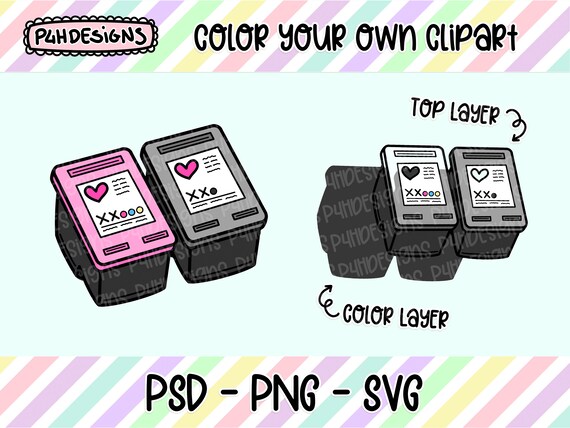 Ink Cartridge Clipart