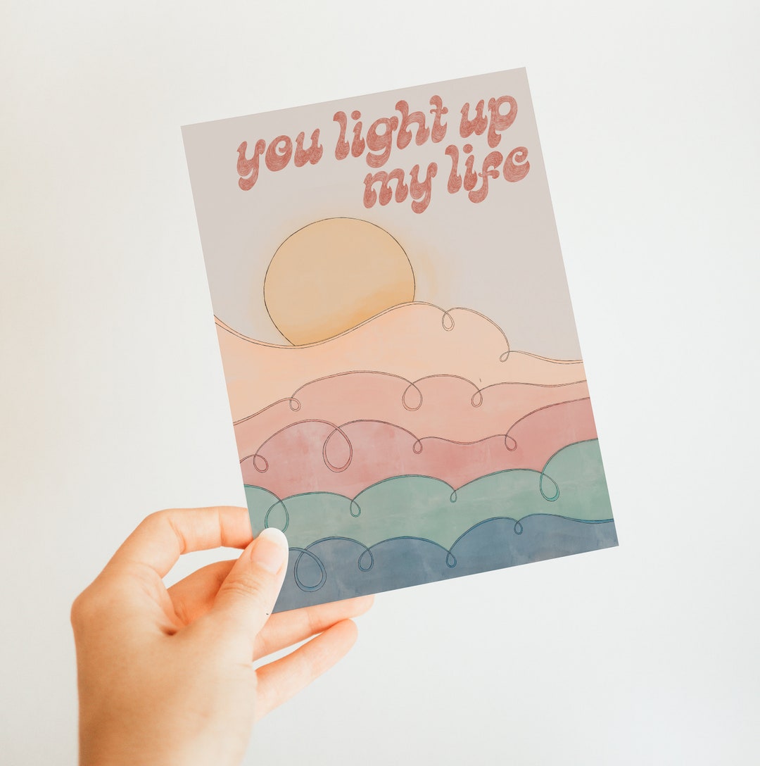 Valentines Day Card for Her // Love Card for Her - Valentines Day Card ...