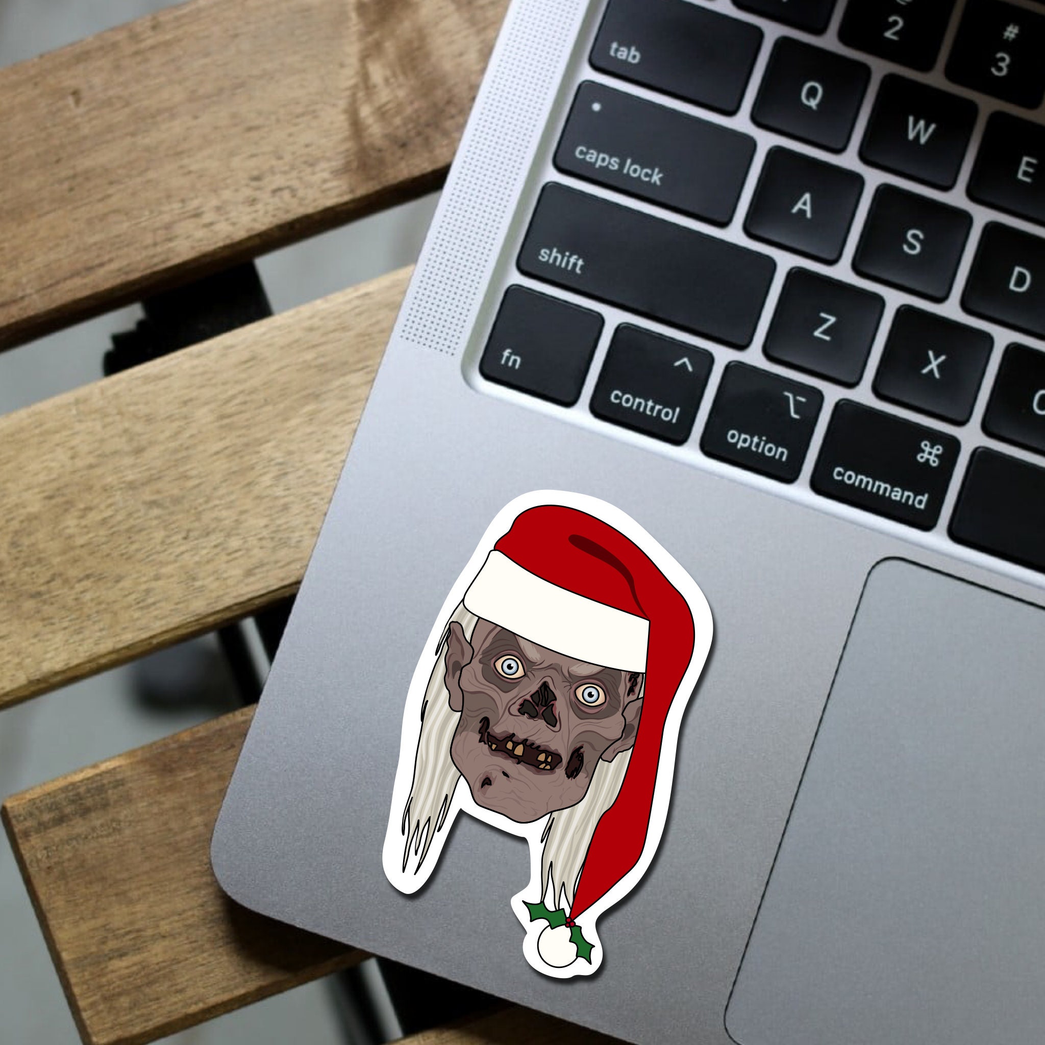 Tales From The Crypt Retro Horror Christmas Sticker Set 6 Etsy