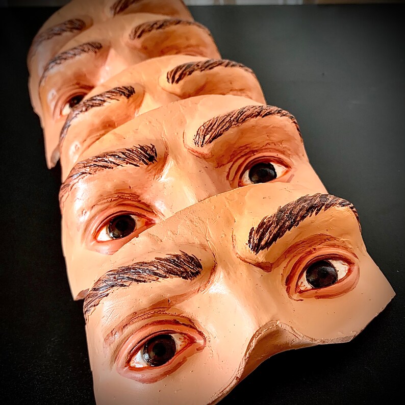 The Blackest Eyes Horrorshow Eyes Mask Eye Inserts Etsy
