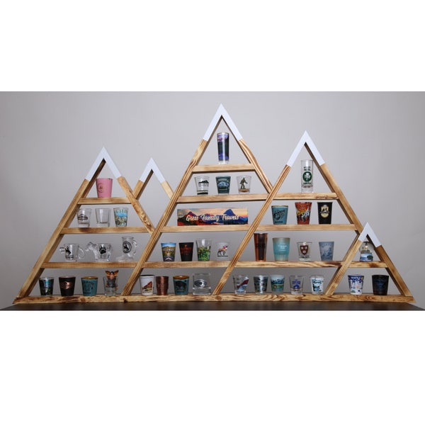 Shot Glass Display Etsy