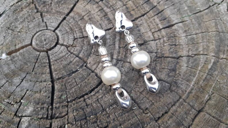 boho earrings valentine day Uno de 50 style silver plated earrings gift earrings wedding earrings Long earrings