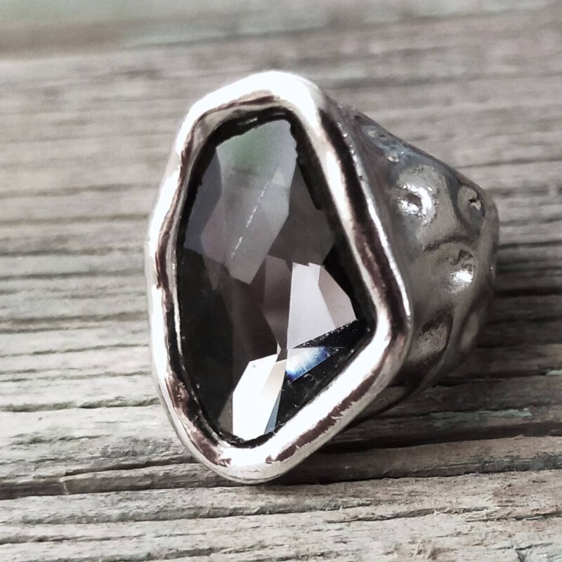 UNO DE 50 La Grieta Silver Ring