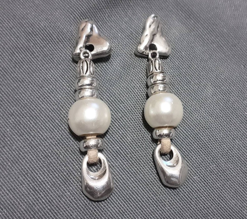 boho earrings valentine day Uno de 50 style silver plated earrings gift earrings wedding earrings Long earrings