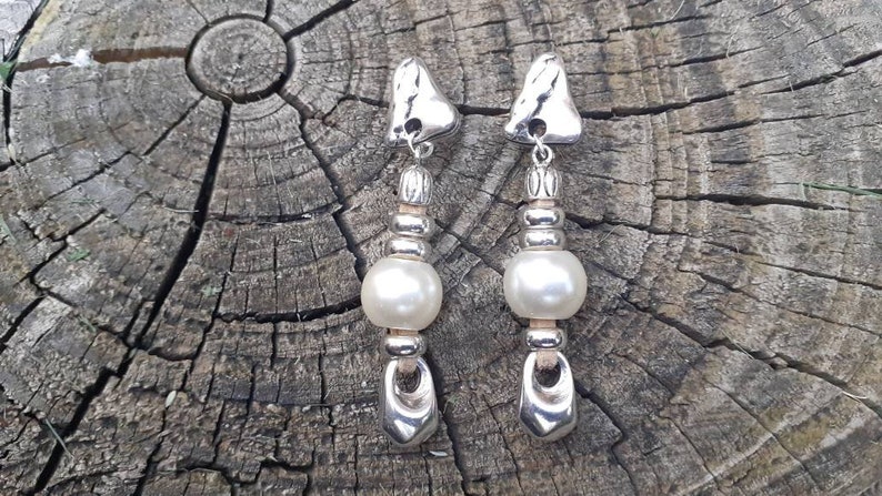 boho earrings valentine day Uno de 50 style silver plated earrings gift earrings wedding earrings Long earrings