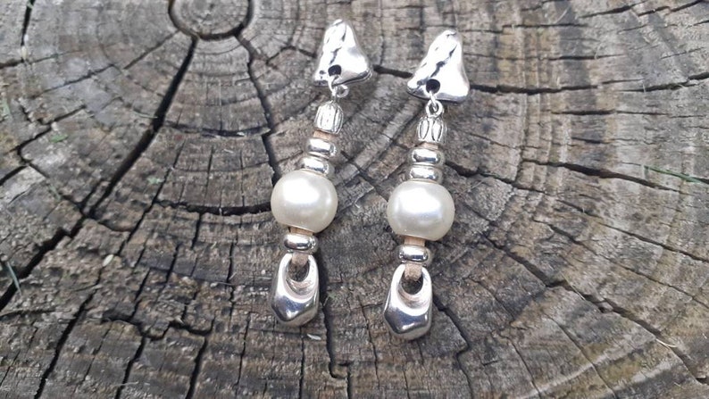 boho earrings valentine day Uno de 50 style silver plated earrings gift earrings wedding earrings Long earrings