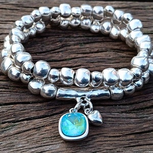 kristallen armband, damesarmband, swarovski-armband, armband, uno de 50-stijl, dikke sieraden, dikke zilveren armband, uno de 50-stijl