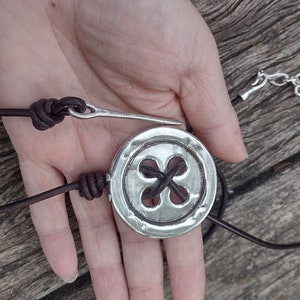 Collar largo, estilo uno de 50, collar boho, collar de agujas, collar boho, collar de fondo, collar de plata, collar de cuero