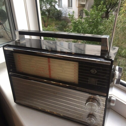 VEF shops 202 radio LW mw 5sw USSR receiver 1971y fully working
