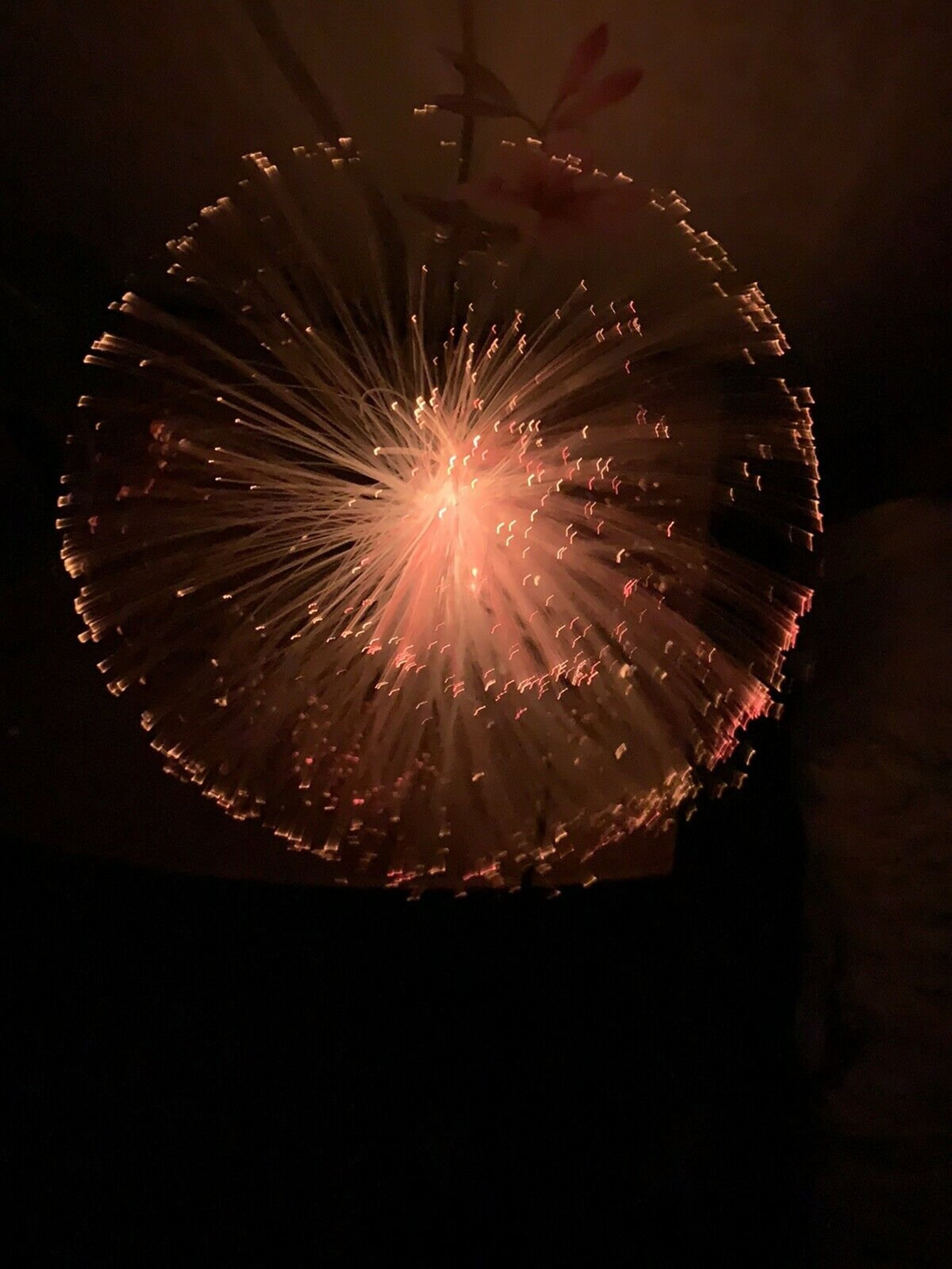 Vintage Fiber Optic Lamp. the Beam Rotates and Changes Color. Etsy UK