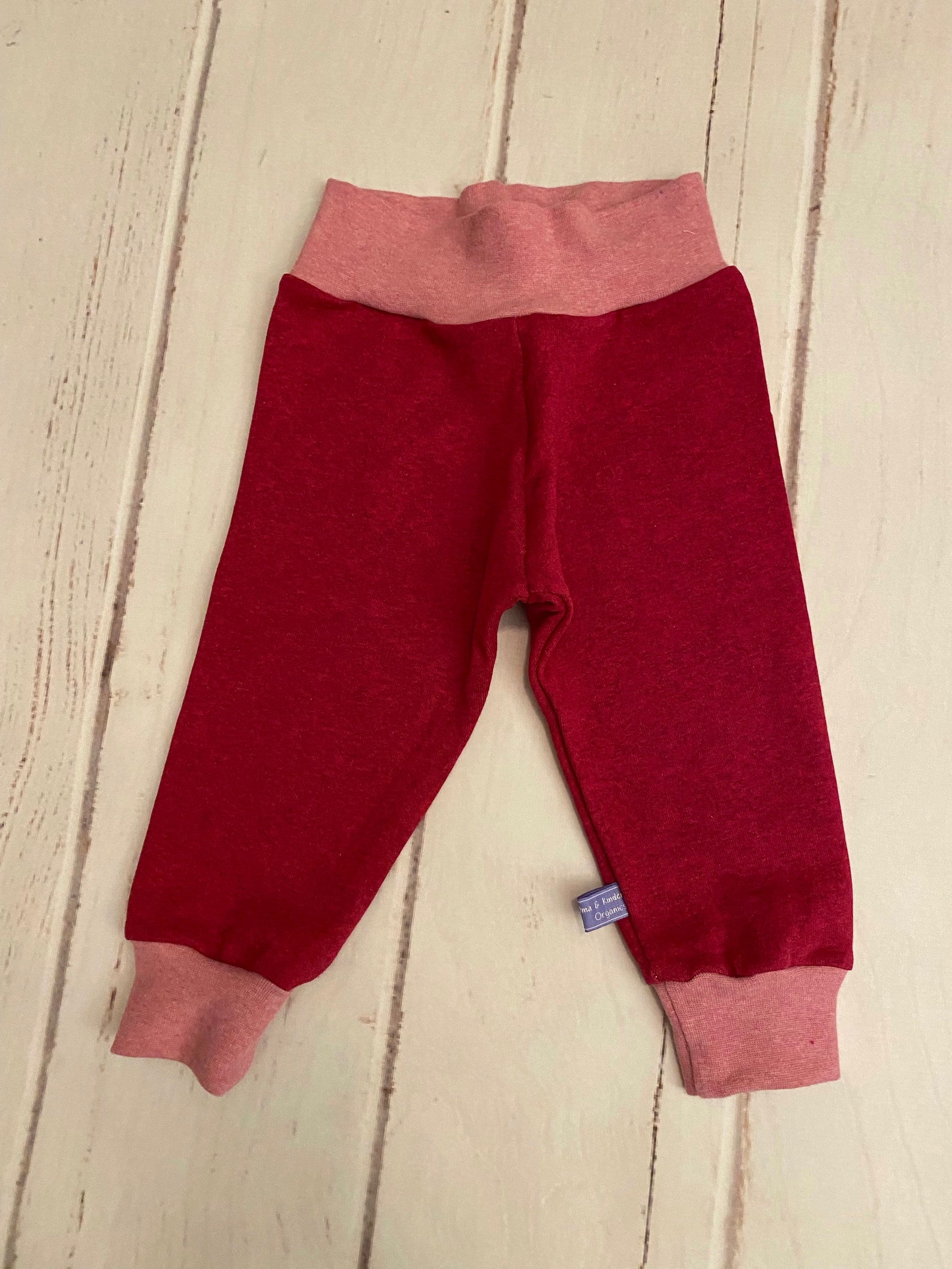 Organic Cotton Rose Trousers - Etsy