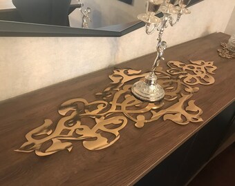 console table runner