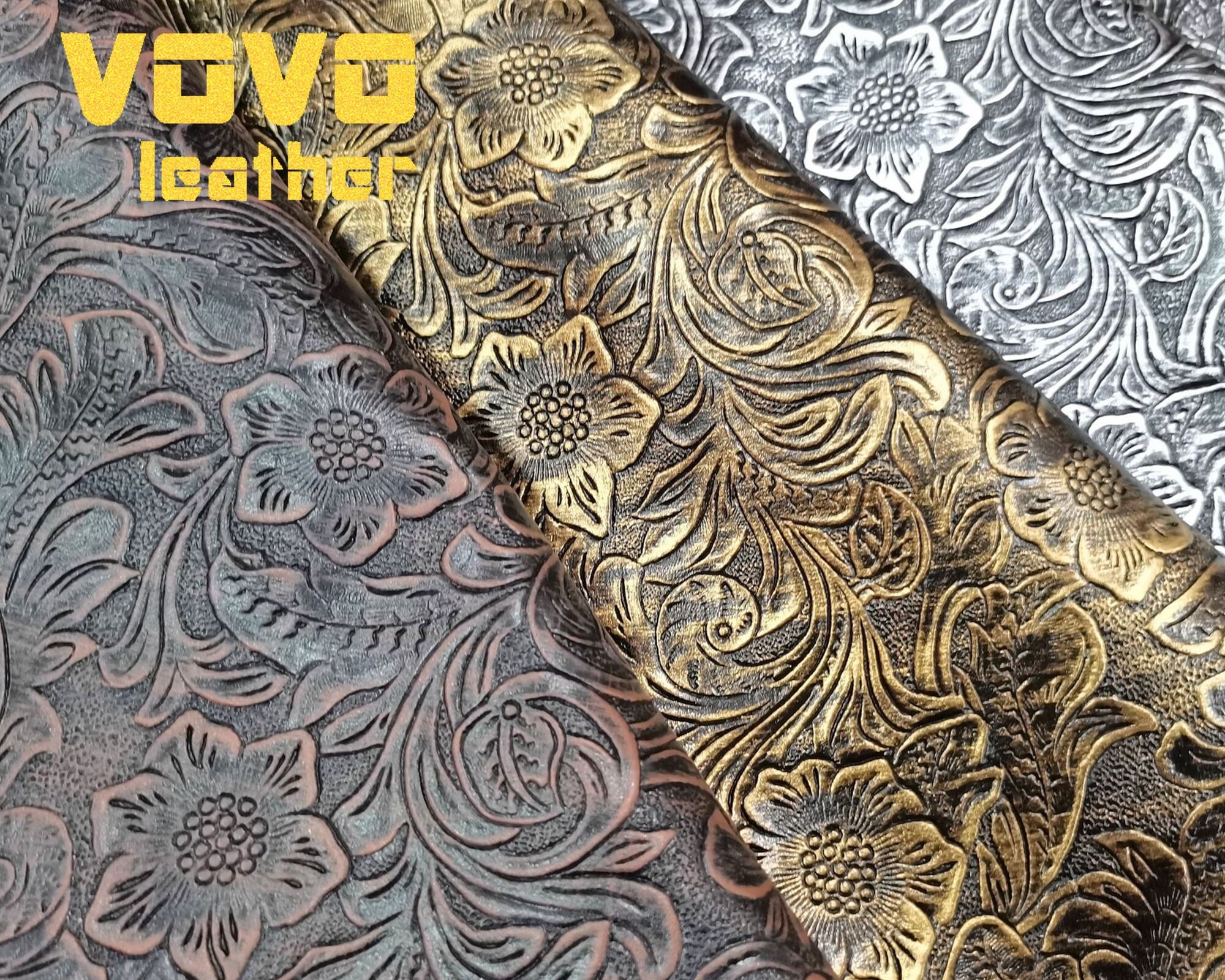 9x12, Embossed Leather Fabric, MK Leather, Embossed Synthetic Leather,  Etched Canvas Sheets, Designer Leather, Designer Logo Leather, DIY Leather  Bows, 1 PC - Jennifer's Goodies Galore