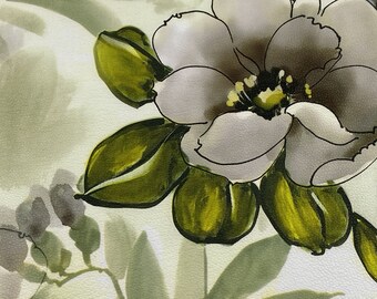 Fogli in similpelle con stampa floreale e grande fiore senza tariffe, in pelle vegana per orecchini, fiocchi per capelli, borse, fogli in vinile