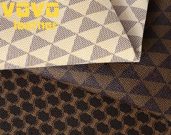 Faux Leather Sheets A4 Size Pvc Printed Crafting Faux Leather Character Printed ( 1mm  thick ) for bag purse earrings vinyl sheet