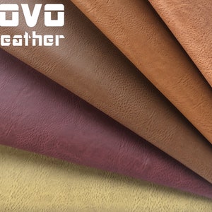 gebrannte Textur Kunstleder Blätter veganes Leder für irrende Haare Schleifen Tasche Geldbörse Portemonnaie HandwerkVinyl Sheet