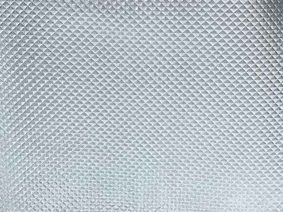 Solid Pyramid Texture Faux Leather Sheets Vegan Leather for