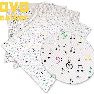 Faux Leather Sheets A4 Size Pvc Printed Crafting Faux Leather Cartoon  Character Printed  for bag purse earrings bowsvinyl sheet