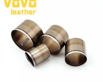 Tariff-free Set of 7 sizes 20mm 25mm 30mm 35mm 40mm 45mm 50mm leather hole punch sharp steel Round Circle Cutters Cutting Tools