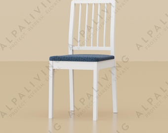 Funda para silla Ekedalen: funda para silla de comedor a medida