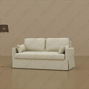 Hyltarp Sofa Cover for 2 Seat Sofa – Custom Couch Slipcover for Hyltarp Recliner – Machine Washable Fabric in 300+ Stylish Color Options