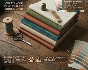 Couch Cover Fabric Samples - High Quality Materials
