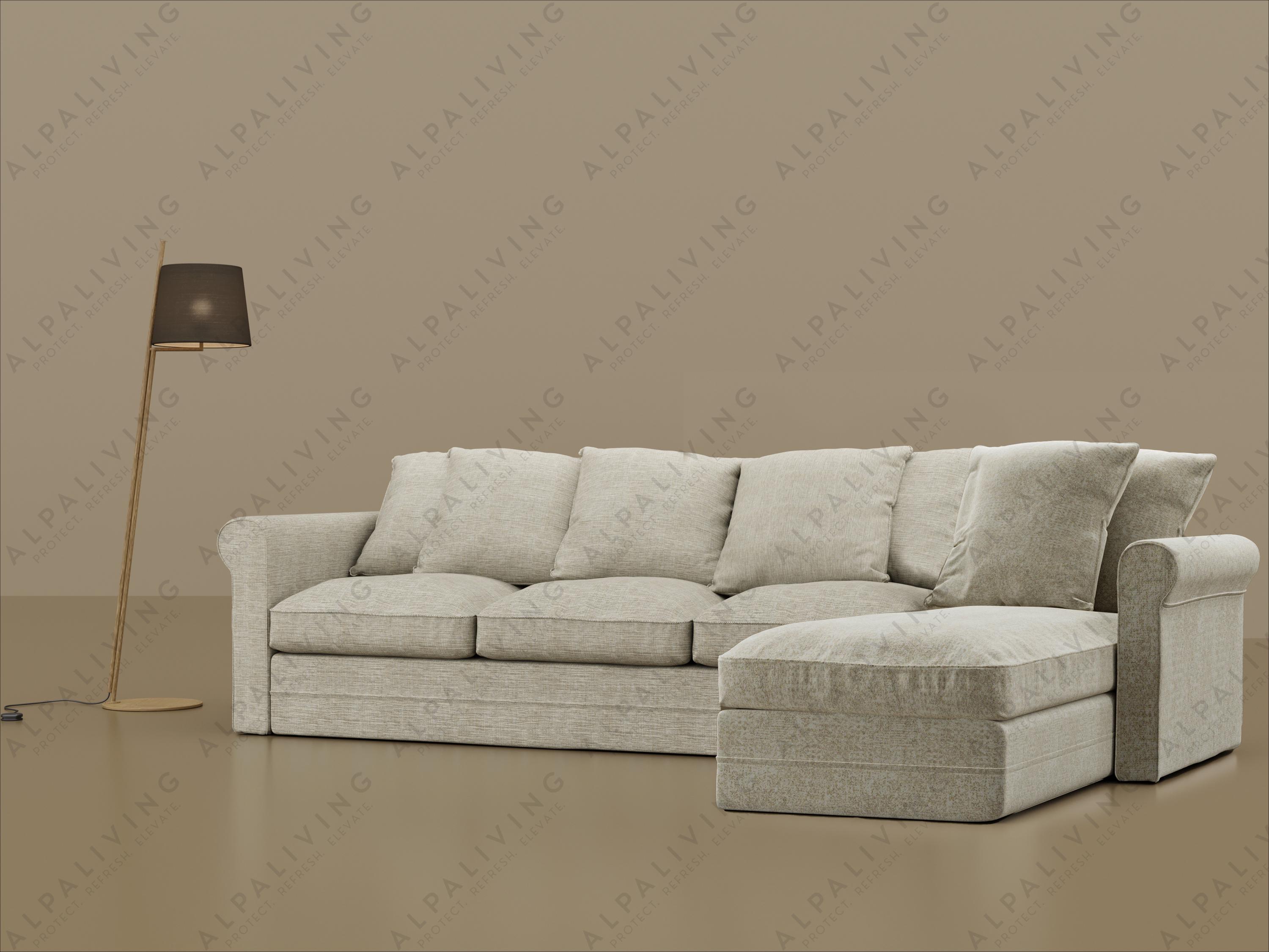 Grönlid 3人掛けセクショナルソファカバー（シェーズロング付き）｜300