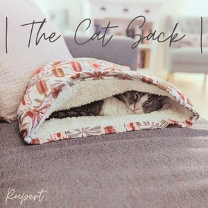 The Cat Sack | Snuggle Pouch | Hide-away