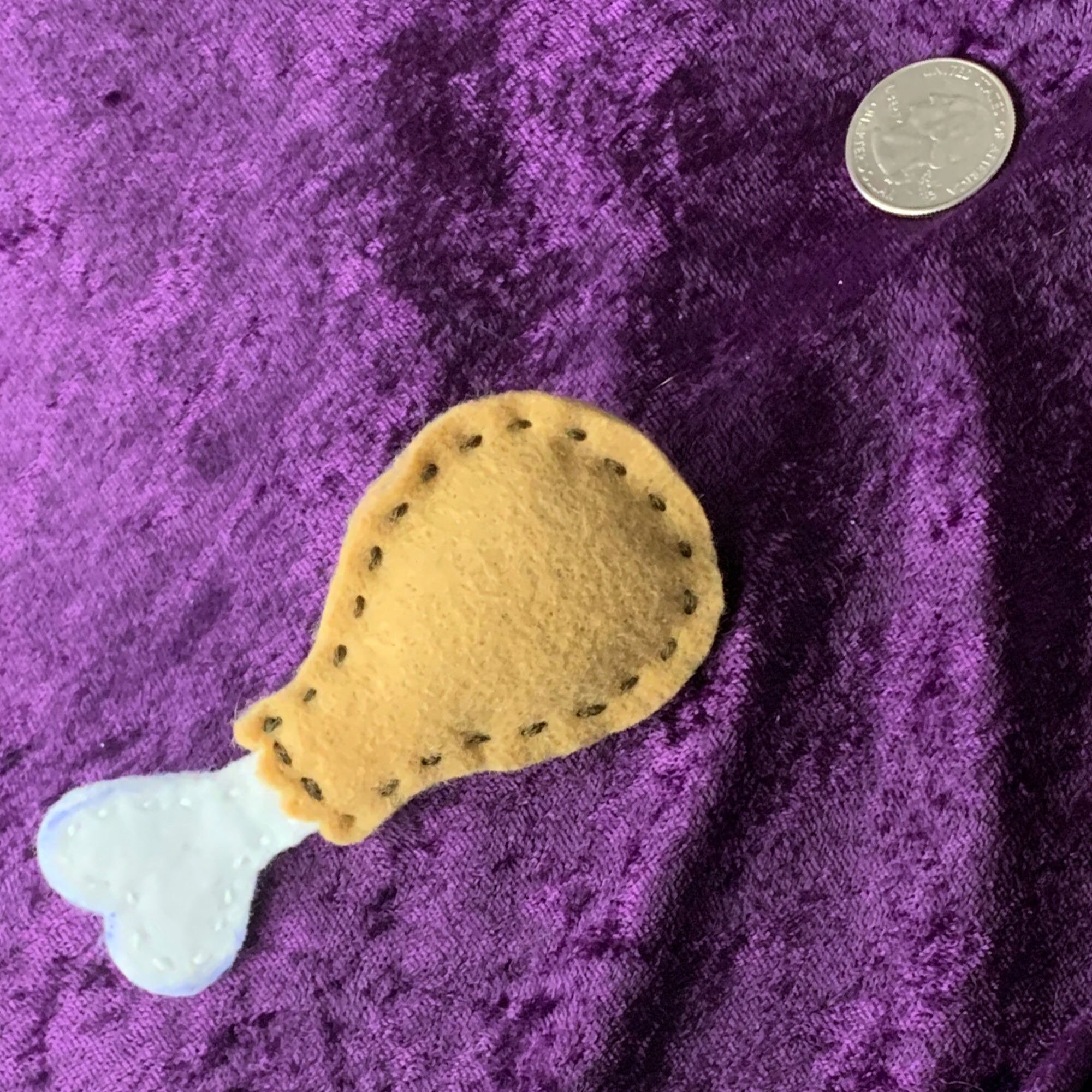 Turkey Leg Cat Toy, Handmade Felt Cat Toy, Single Toy Etsy UK