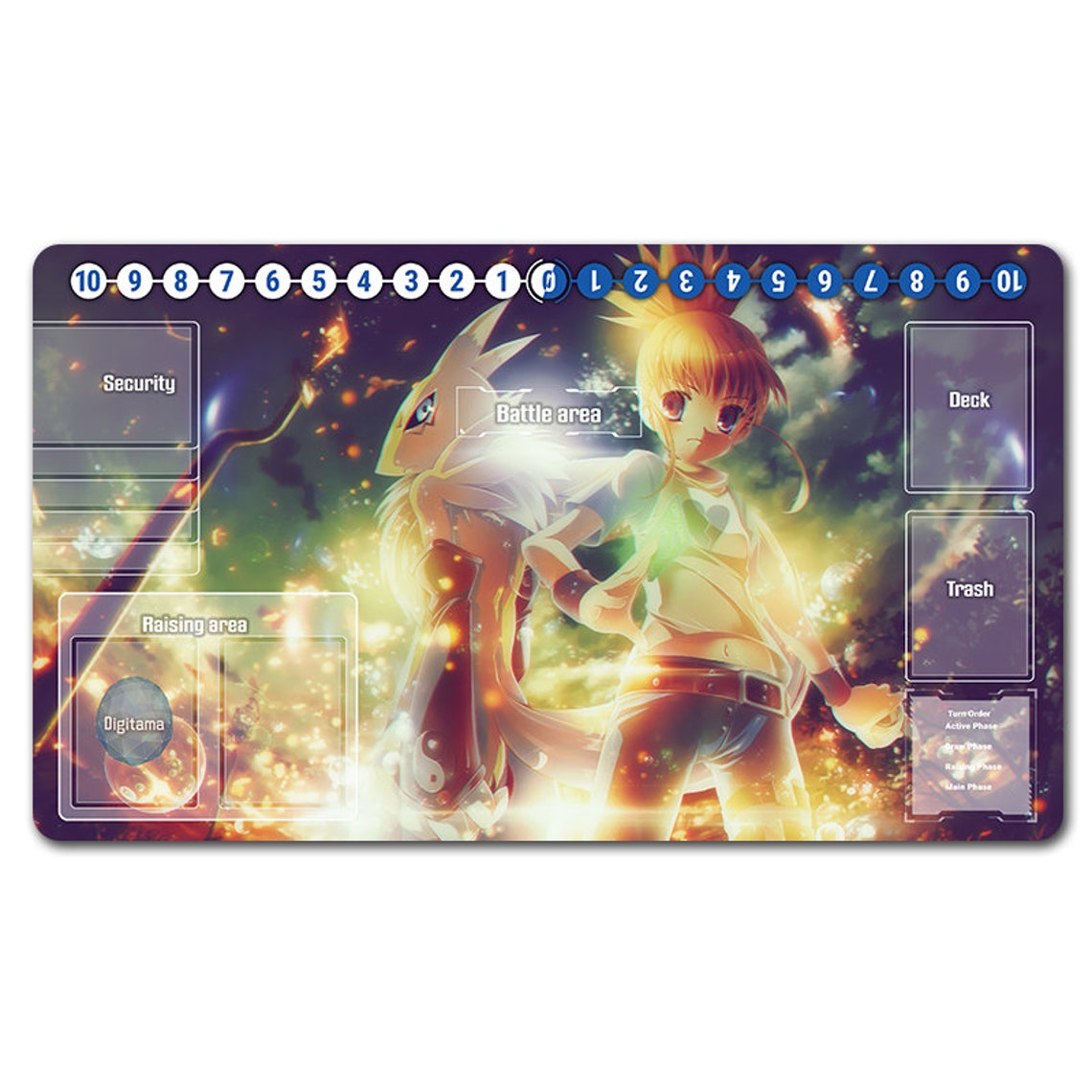 Playmat 22060404 Board Game Digimon Playmat Size 60X35CM Etsy UK