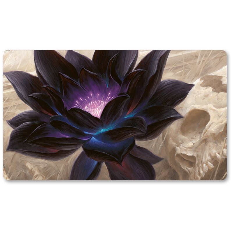 Blacklotus Board Game MTG Playmat Size 60X35CM Mousepad Etsy