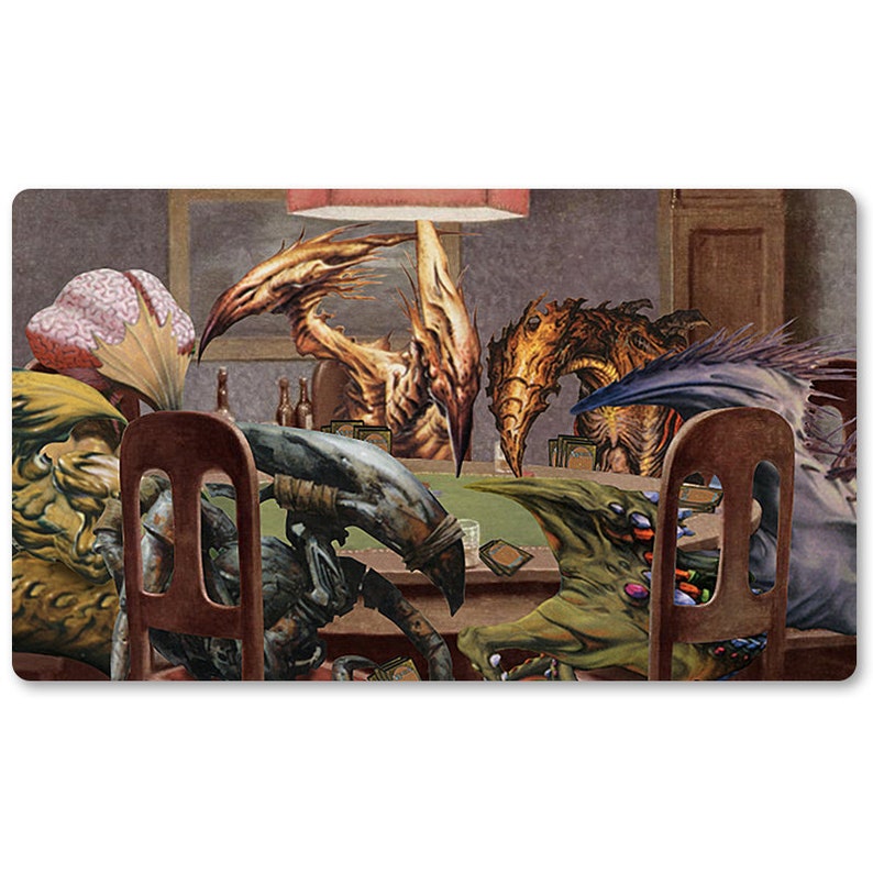 Sliversplayingpoker Board Game MTG Playmat Size 60X35CM Etsy