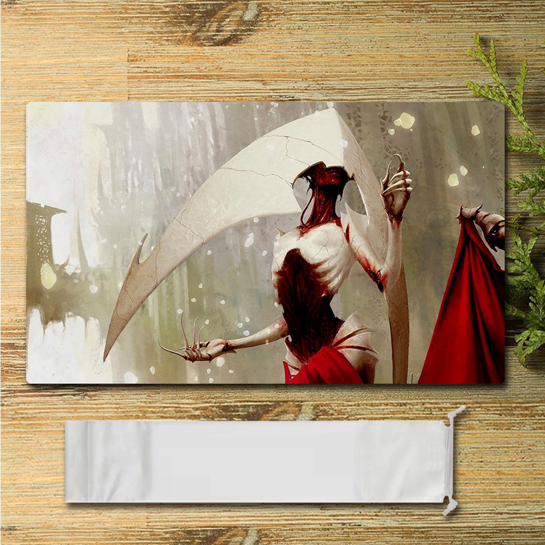 thumbnail image 2 of Board Card Game 2 Pcs Playmats Storage Bag Compatible For TCG CCG 2 of 9