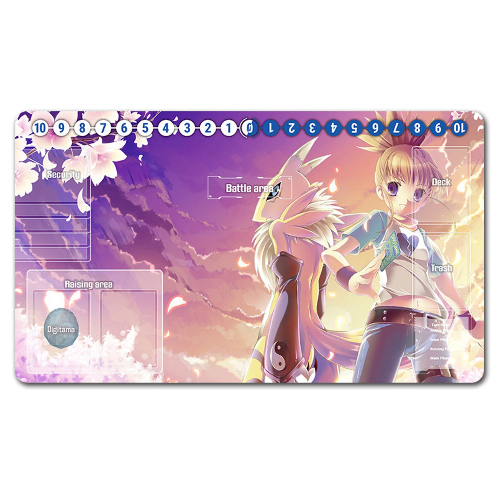 Playmat 111362 Board Game Digimon Playmat Size 60X35CM Etsy