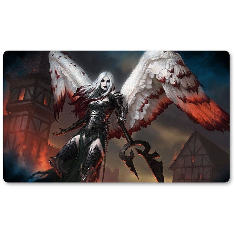 Avacyn The Purifier - Board Game MTG Playmat Size 60X35CM Mousepad Play Mat for TCG CCG  Big Table Mats 