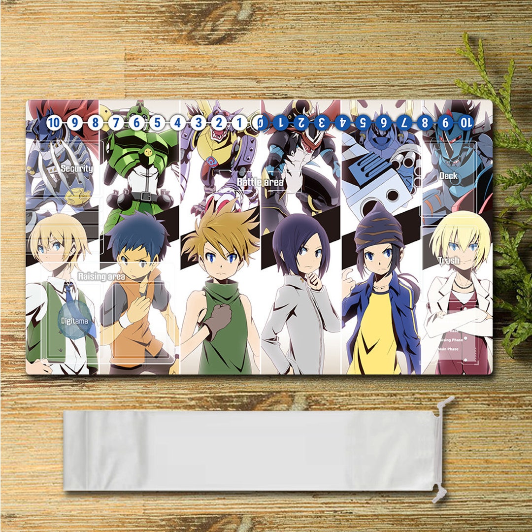Playmat 22060407 Board Game Digimon Playmat Size 60X35CM Etsy