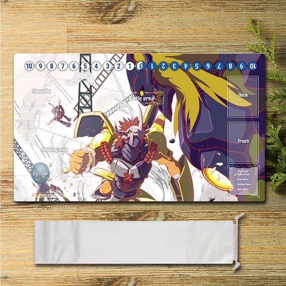 Playmat 22060408 Board Game Digimon Playmat Size 60X35CM Mousepad Play Mat  for TCG Pokemon MTG CCG Yugioh Big Table Mats 