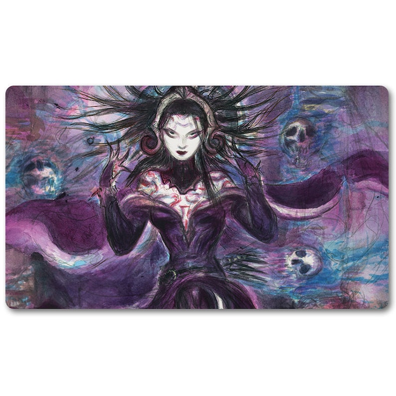 Liliana, Dreadhorde General - Board Game MTG Playmat Size 60X35CM Mousepad Play Mat for TCG CCG  Big Table Mats 