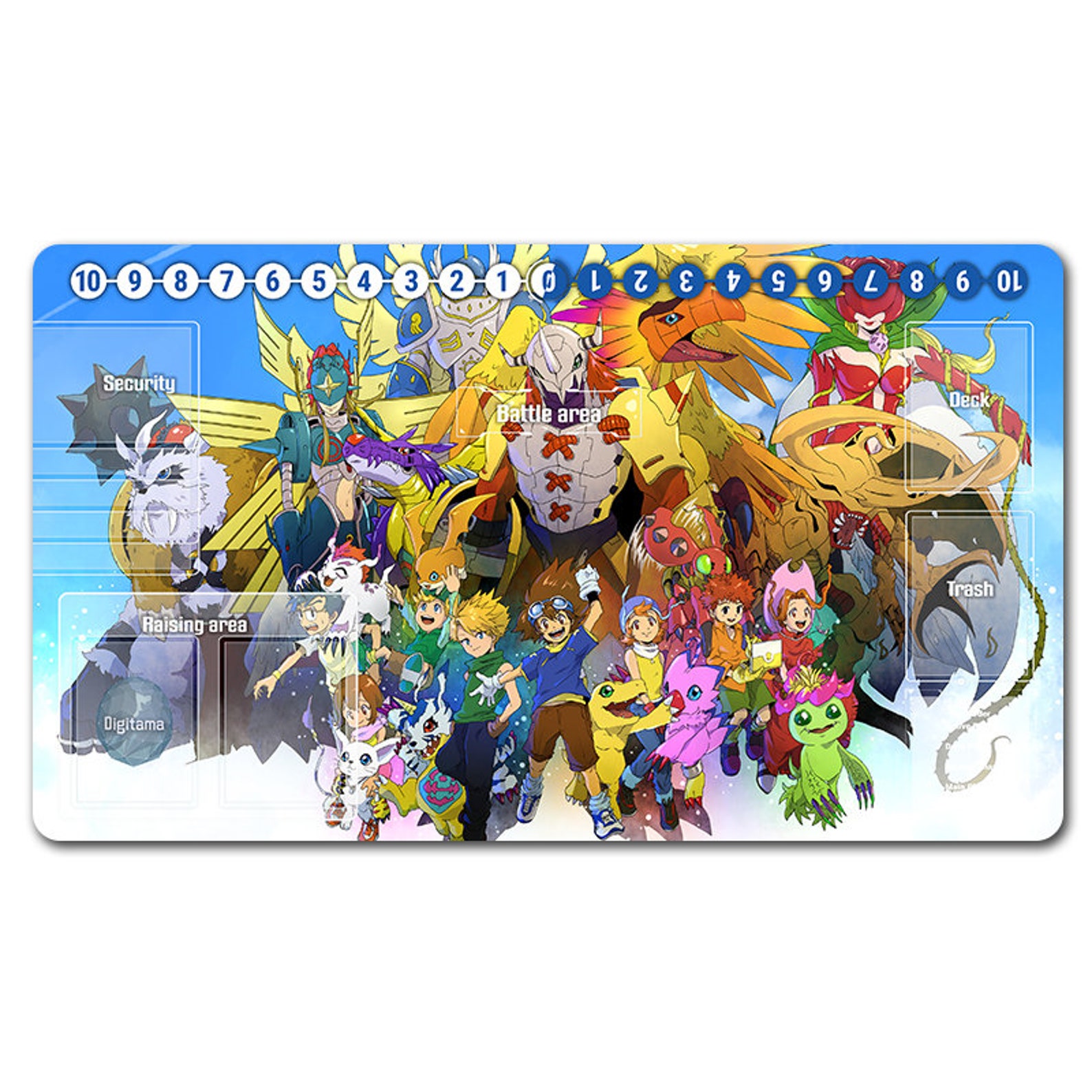 Playmat 781243 Board Game Digimon Playmat Size 60X35CM Etsy