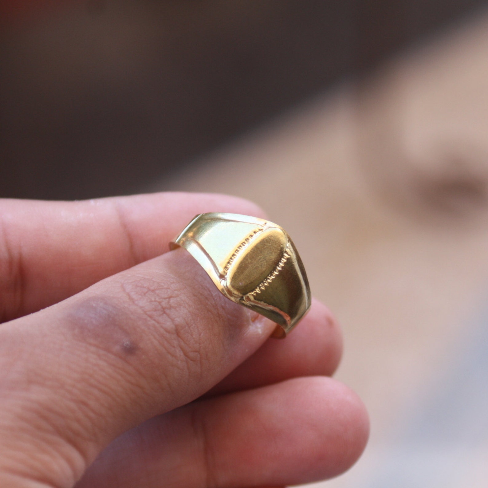 Copper Ring Copper Gold Fashion antique Vintage Style Etsy